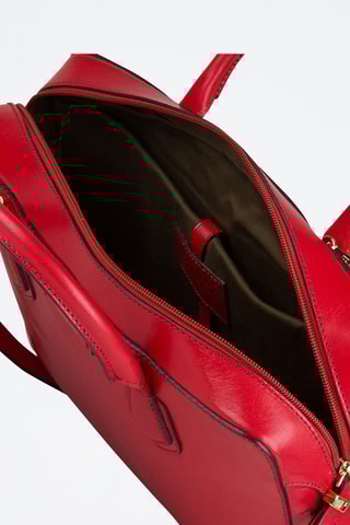 Sac à main en cuir Costanza - Rouge