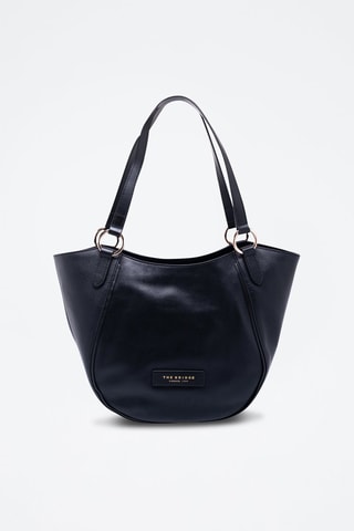Sac à main en cuir Domitilla - Noir