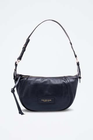 Sac à main en cuir Domitilla - Noir