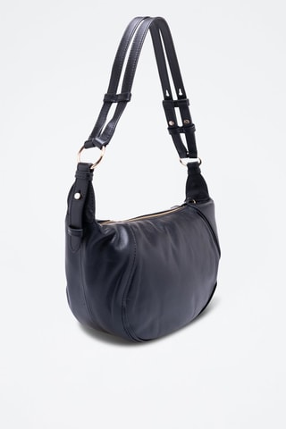 Sac à main en cuir Domitilla - Noir