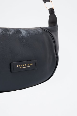 Sac à main en cuir Domitilla - Noir