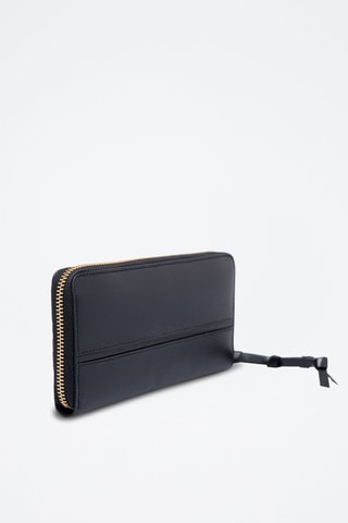 Leren Portefeuille Donna - Zwart