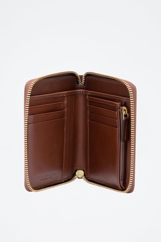 Leren Portefeuille Donna - Donkerbruin