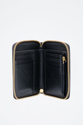 Leren Portefeuille Donna - Zwart