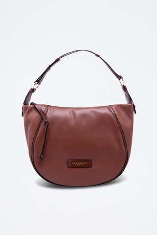 Sac à main en cuir Domitilla - Marron