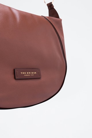 Sac à main en cuir Domitilla - Marron