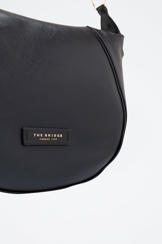 Sac à main en cuir Domitilla - Noir