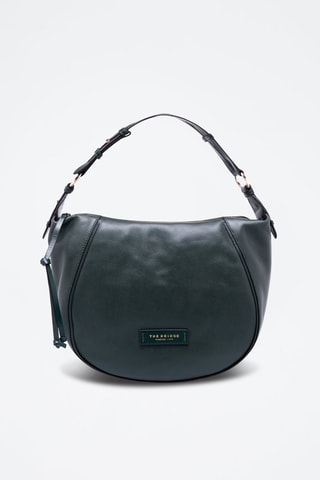 Sac à main en cuir Domitilla - Vert foncé