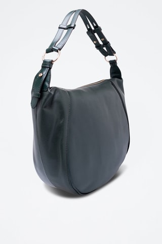 Sac à main en cuir Domitilla - Vert foncé