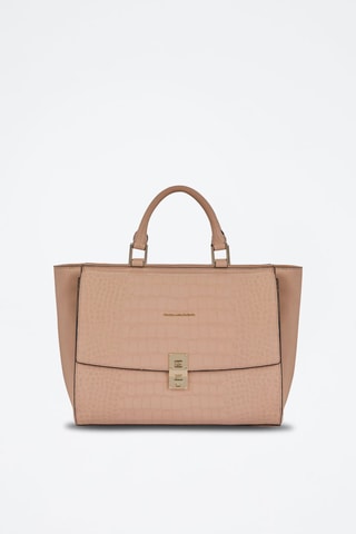 Sac à main en cuir - Beige