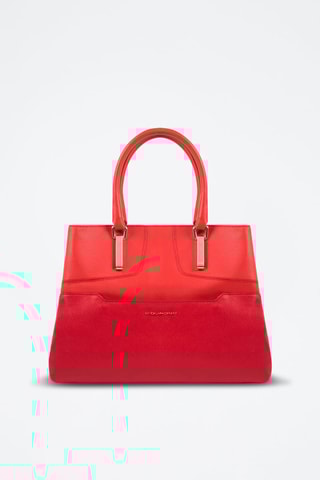Sac à main en cuir - Rouge