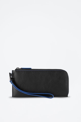 Pochette en cuir - Noir