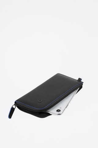 Pochette en cuir - Noir