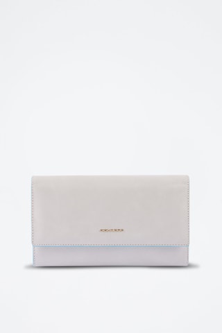 Leren Portefeuille - 
Wit
