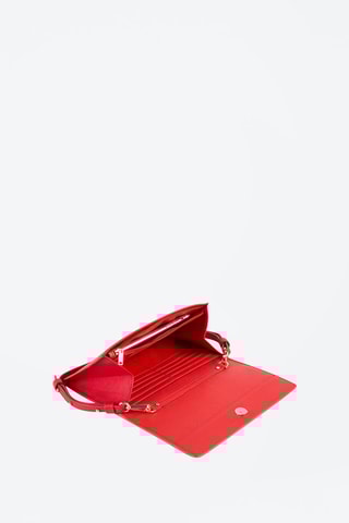 Pochette en cuir - Rouge