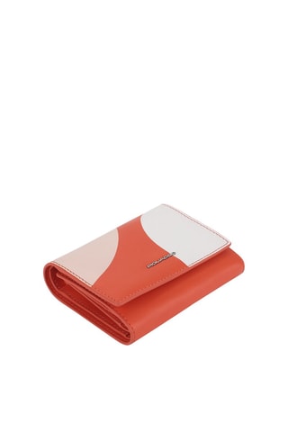 Leren Portefeuille Oranje - Piquadro