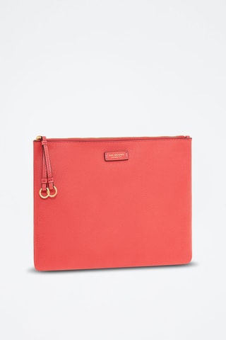 Pochette iPad en cuir - Rose