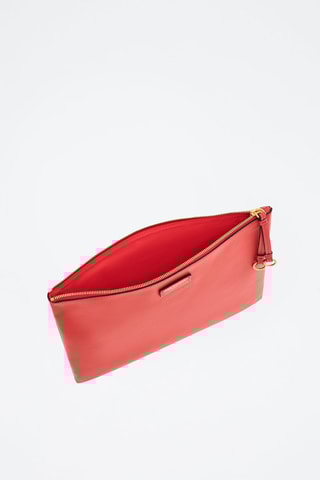 Pochette iPad en cuir - Rose