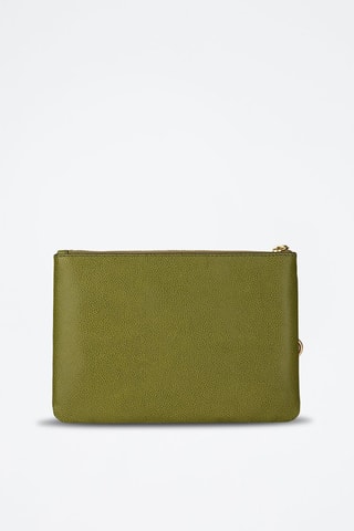Pochette en cuir - Vert