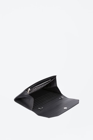 Pochette en cuir - Noir