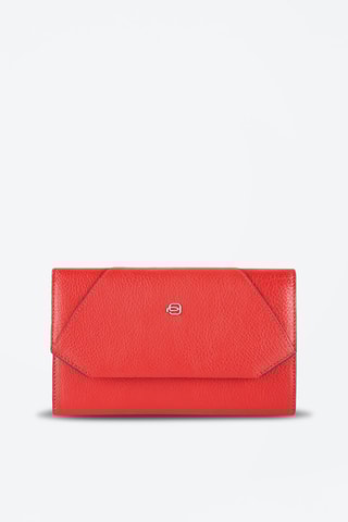 Pochette en cuir - Rouge