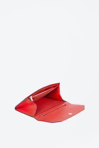 Pochette en cuir - Rouge