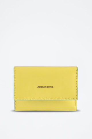 Leren Portefeuille - 
Geel