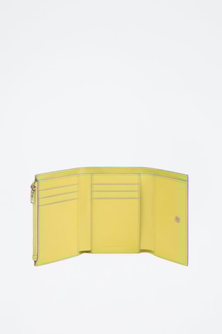 Leren Portefeuille - 
Geel