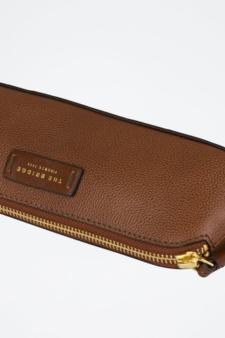 Trousse en cuir - Marron