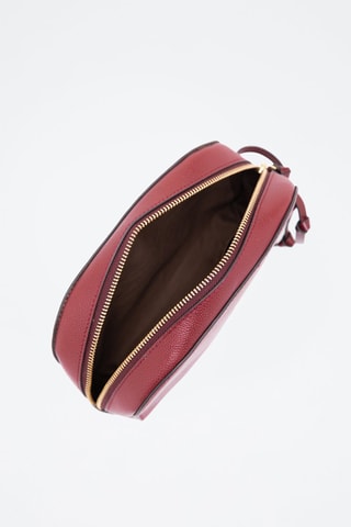 Trousse en cuir - Rouge foncé