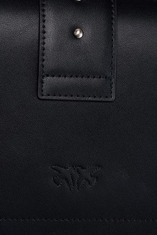 Sac porté épaule en cuir - Noir