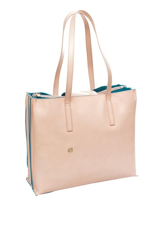 Leren Handtas Roze - <b>Piquadro</b> biedt innovatieve design tassen van leer.