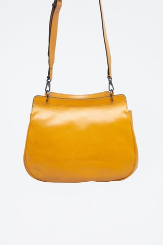 Leren Handtas Celeste - Geel