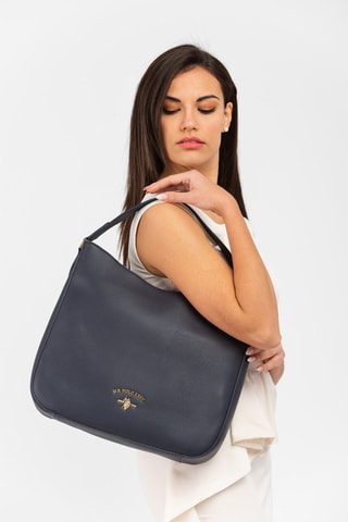 Handtas Stanford Marineblauw
