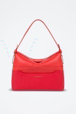 Leren Handtas - Rood 