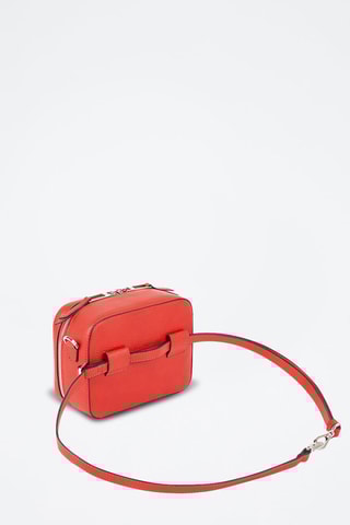 Sac bandoulière en cuir - Rouge