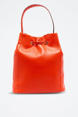 Leren Buideltas - Rood