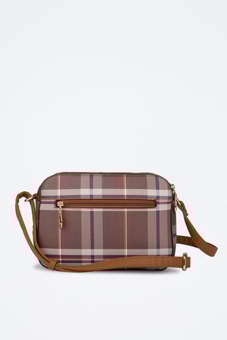 Sac bandoulière Gris et marron