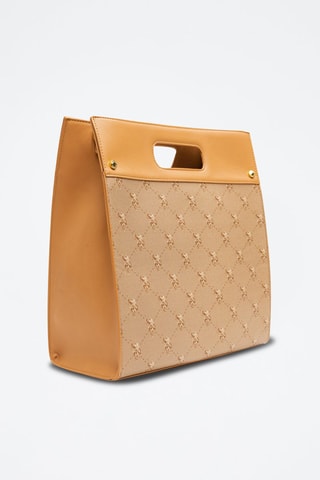 Sac bandoulière Hampton - Camel
