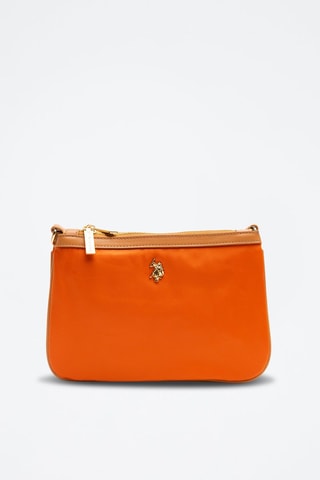 Sac bandoulière Houston - Orange et marron
