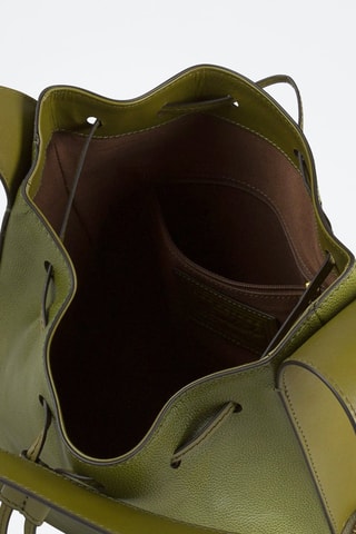 Sac bandoulière en cuir Carlotta - Vert