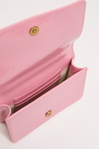 Sac bandoulière en cuir - Rose