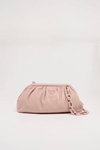 Sac bandoulière en cuir de mouton - Rose