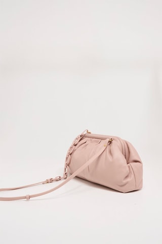 Sac bandoulière en cuir de mouton - Rose