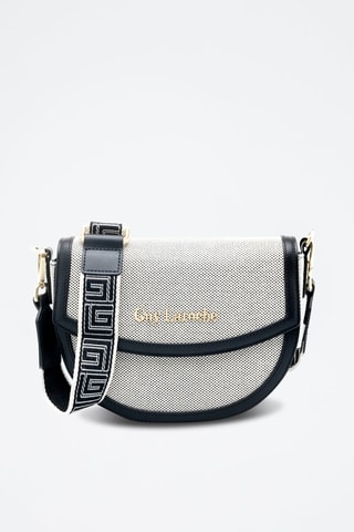 Sac bandoulière en cuir - Noir