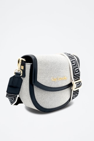 Sac bandoulière en cuir - Noir