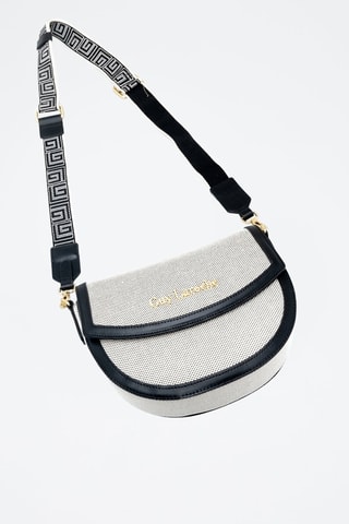 Sac bandoulière en cuir - Noir