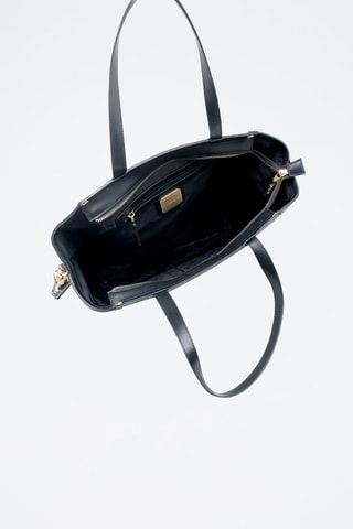 Cabas en cuir - Noir