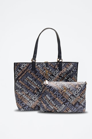 Shopper en Clutch Rogersville Marineblauw