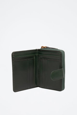 Leren Portefeuille Barga - Groen en Rood